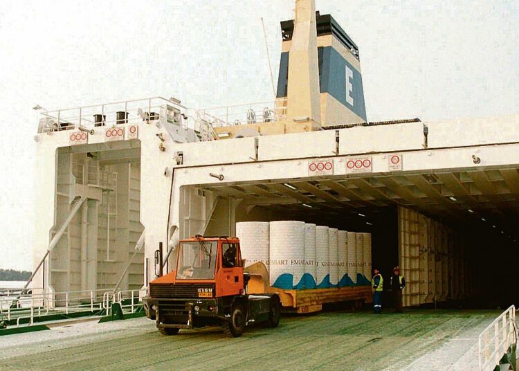 Kuva Kemin satamasta.