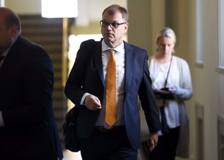 Pääministeri Juha Sipilä.