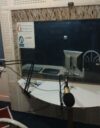 Radio Naisten äänen studio.