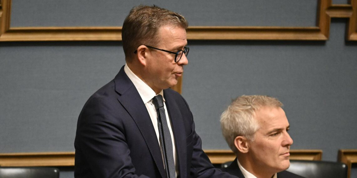 Pääministeri Petteri Orpo jatkoi kyselytunnilla toivo-linjallaan.