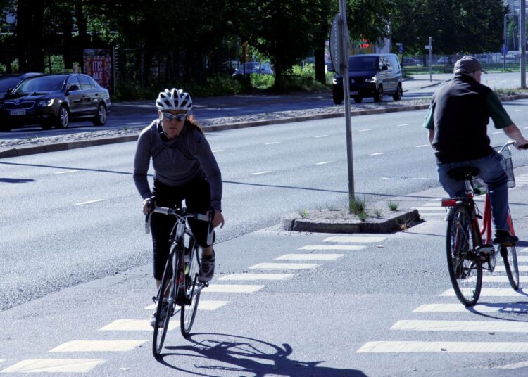 Kaupunkiseuduilla polkupyörä on voi olla nopein tapa liikkua.