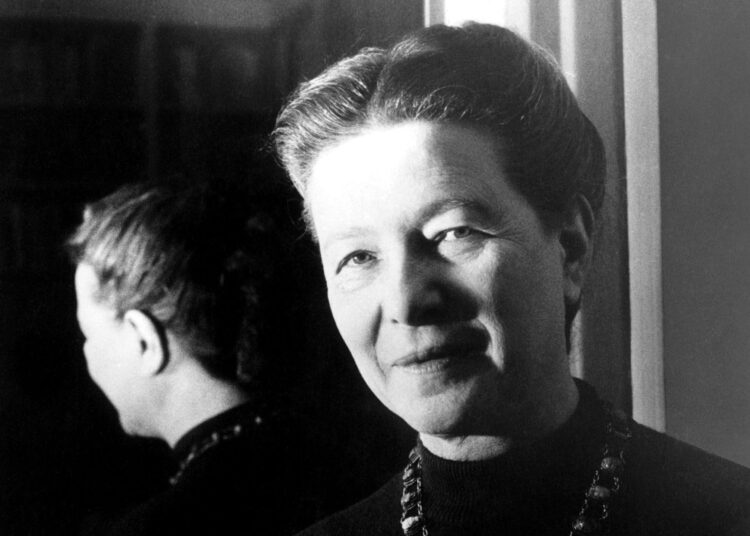 Simone de Beauvoir.