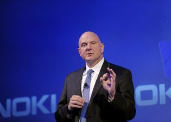 Microsoftin johtaja Steve Ballmer.