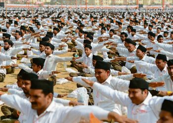 Yli 200 000 hindunationalistisen RSS-järjestön jäsentä Uttar Pradeshin ja Uttarakhandin osavaltioista kokoontui helmikuussa Meeratiin.