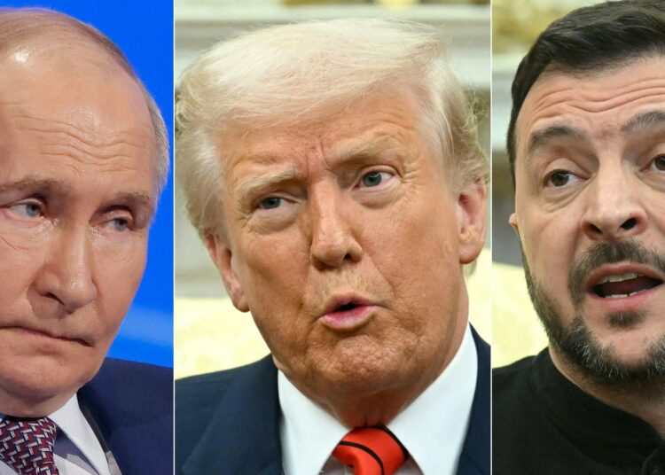 Vladimir Putin ja Donald Trump neuvottelevat rauhasta, Volodymyr Zelenskyi joutuu sen hyväksymään.