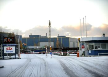 STX Finlandin Turun telakka.