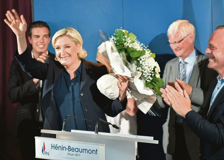 Marine Le Penin paikka Ranskan parlamenttiin jäi äärioikeiston ainoaksi voitoksi tänä keväänä.
