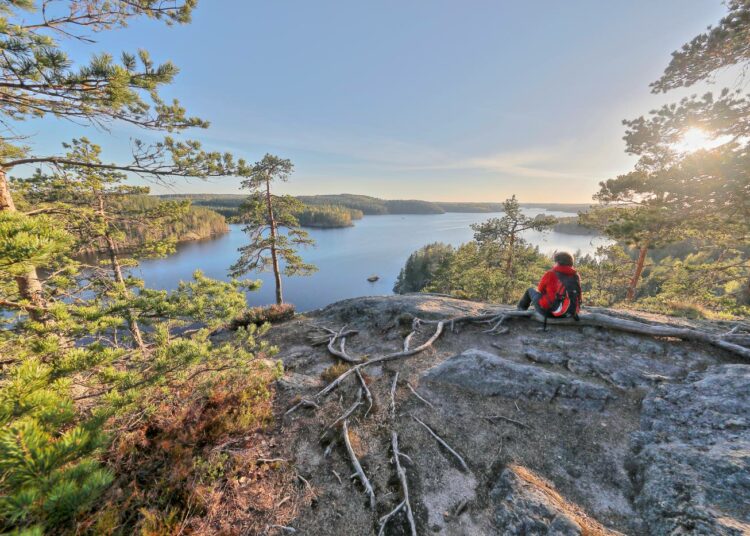 Kirjoittajan mukaan selkein Itä-Suomea koskettava ja yhdistävä asia on Saimaa ja sen vesistöt. Itä-Suomen maakunnan  nimen pitäisi siis olla Saimaan maakunta. Kuva Sulkavan Pisamalahden linnavuorelta.