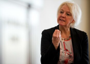 Itävaltalainen professori Brigitte Young antoi Viikkolehdelle haastattelun Alter EU -tapahtumassa maaliskuussa.