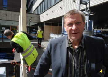 SAK:n varapuheenjohtaja Matti Huutola.