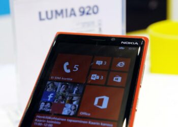 Nokia Lumia 920.