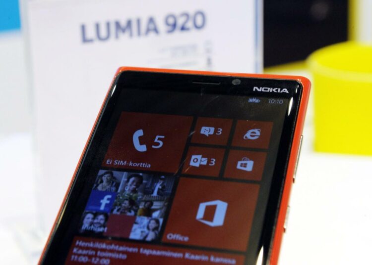 Nokia Lumia 920.