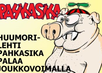 Pahkasian vanha tekijäkaarti on jo aloittanut uuden numeron teon.