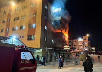 Israel pommittu Gazassa sijaitsevan Naserin sairaalan ensiapuosastoa maaliskuun lopulla.