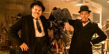 Stan & Ollie eli suomalaisittain Ohukainen ja Paksukainen on täynnä lempeää huumoria. Pääosia esittävät Steve Coogan (Stan Laurel, oik..) ja John C. Reilly (Oliver Hardy).