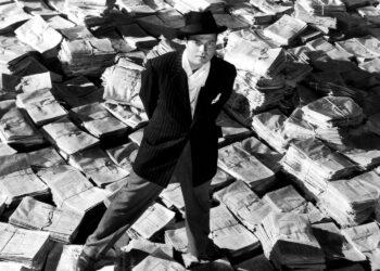 Charles Foster Kane mahtinsa huipulla kaikkien aikojen parhaaksi äänestetyssä elokuvassa Citizen Kane.