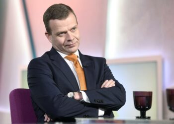 Kokoomuksen puheenjohtaja, valtiovarainministeri Petteri Orpo Ylen Ykkösaamun vieraana lauantaina.