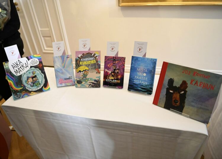 Joku näistä teoksista voittaa lasten- ja nuortenkirjallisuuden Finlandia-palkinnon.
