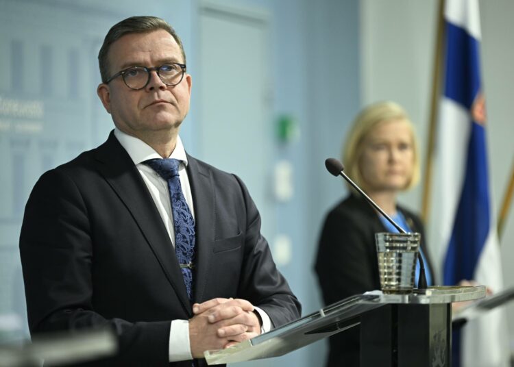 Pääministeri Petteri Orpo ja sisäministeri Mari Rantanen kertoivat itärajan rajanylityspaikkojen sulkemisesta Helsingissä tällä viikolla.