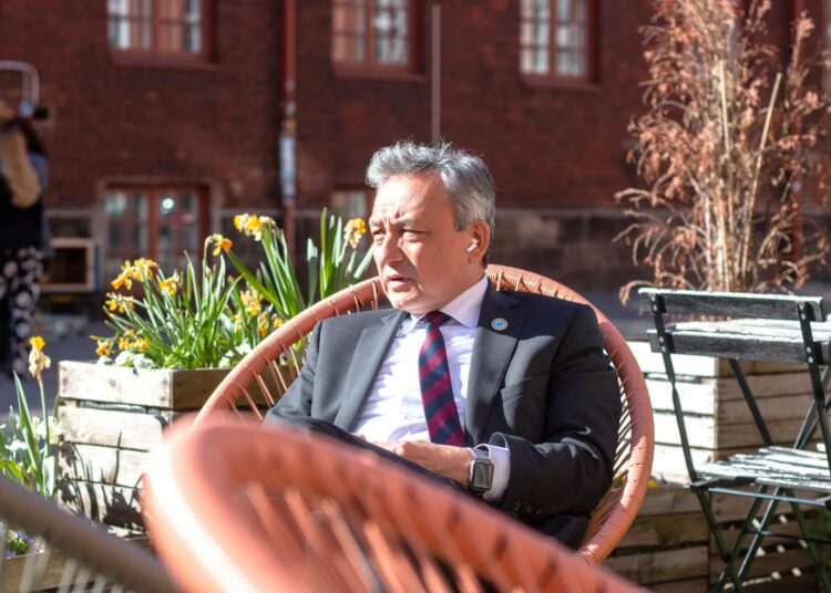 Dolkun Isa on World Uyghur Congress -järjestön puheenjohtaja.
