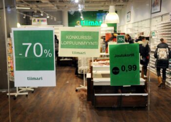 Suurin yksittäinen konkurssitapaus vuonna 2013 oli Tiimari, jonka viimeisin liikevaihto oli 60 miljoonaa euroa.