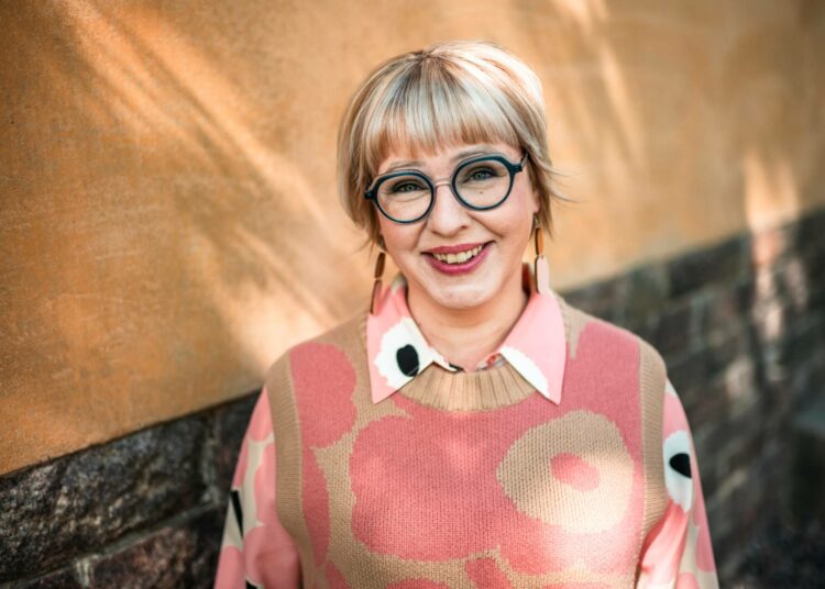 Aino-Kaisa Pekonen on vasemmistoliiton eduskuntaryhmän puheenjohtaja.