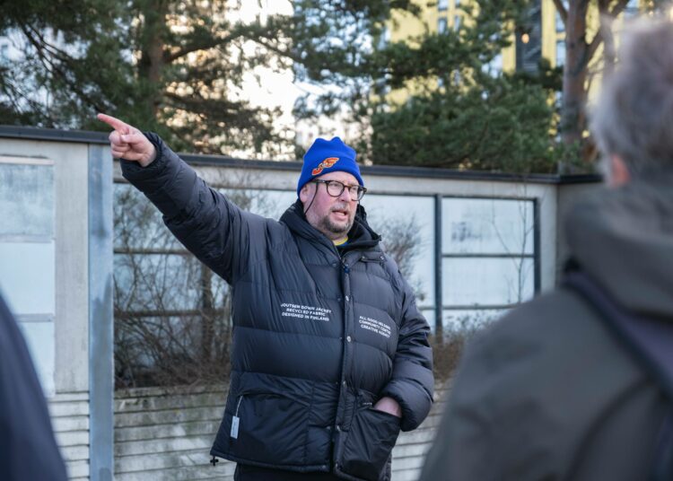 Helsingin apulaispormestari Paavo Arhinmäki.