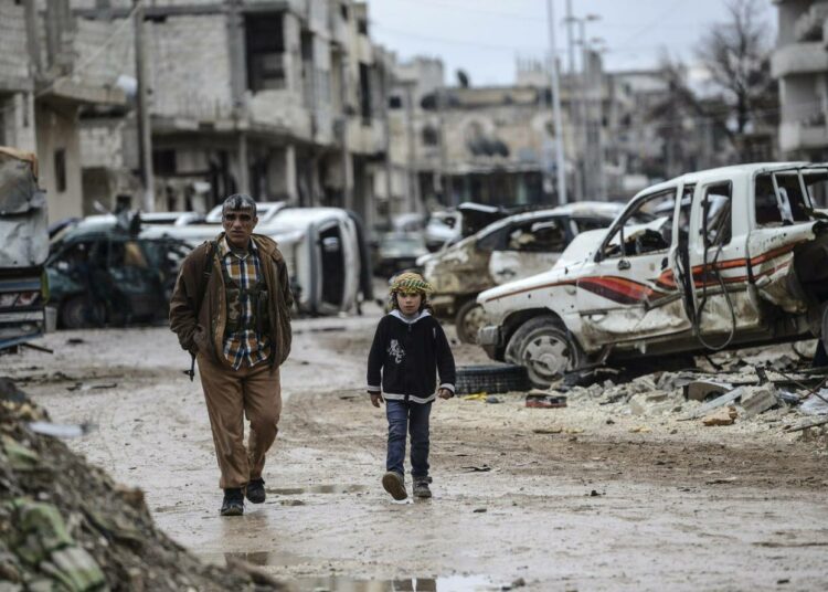 Yksi kymmenestä pahimmasta kriisistä on Syyria.
