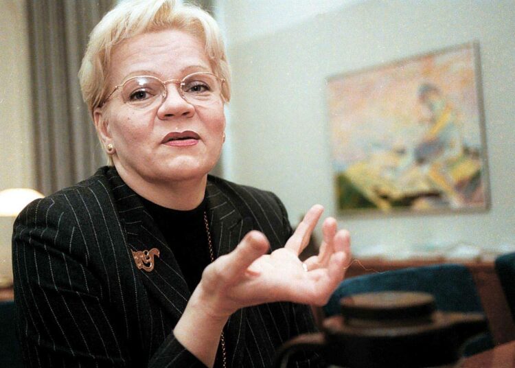 Terttu Huttu-Juntunen.