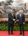 Unkarin pääministeri Viktor Orbán (kuvassa vasemmalla) tapasi Venäjän presidentin Vladimir Putinin Pekingissä lokakuussa.