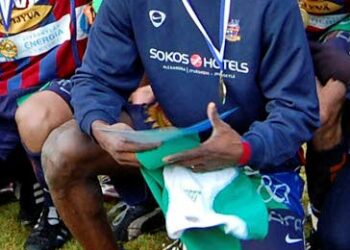 Babatunde Wusu oli ratkaiseva pelaaja JJK:n noustessa liigaan kaudella 2008.