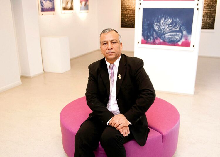 Yousif Haddad juhli maaliskuussa 60-vuotissyntymäpäiviään kulttuurikeskus Caisassa.