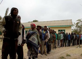 Zimbabwelaisia äänestysjonossa kesällä 2013. Vaalit eivät ole tuoneet politiikkaan muutosta, jota ajetaan nyt sosiaalisen median kautta.