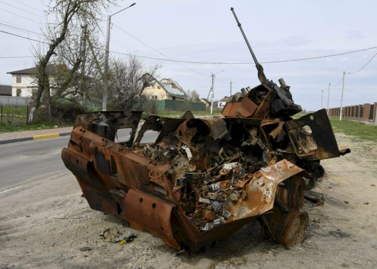 Venäjä on menettänyt miesten lisäksi suuren joukon sotakalustoa Ukrainassa.