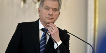 Tasavallan presidentti Sauli Niinistö.