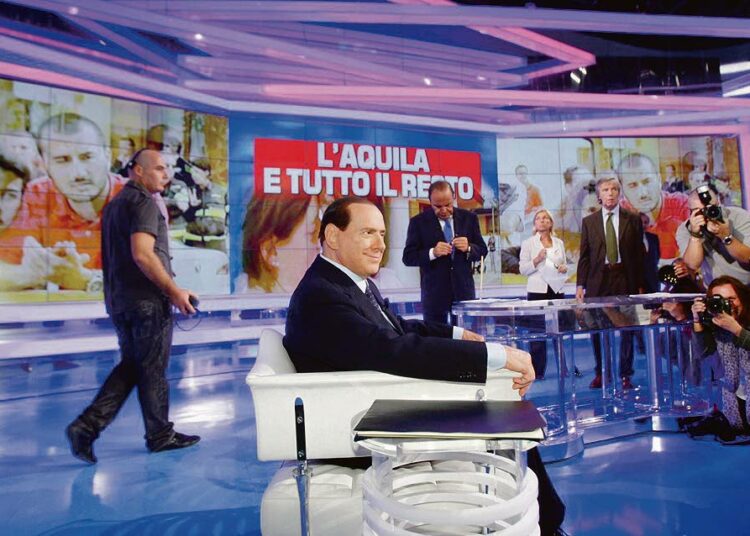 Italian pääministeri Silvio Berlusconi