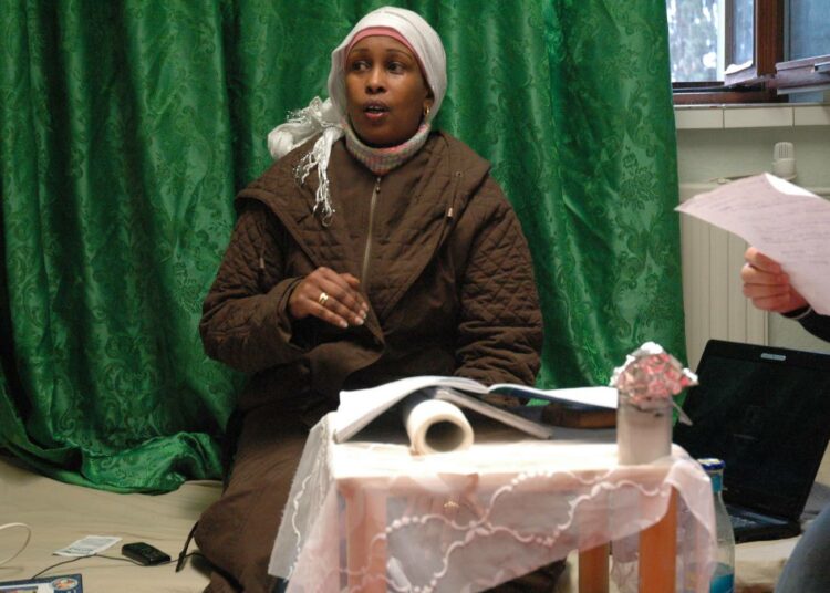 Punkalaitumen vastaanottokeskuksessa asuva Farhia Abdi saapui Suomeen kaksi vuotta sitten Somaliasta.