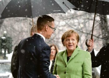 Pääministeri Alexander Stubb pääsi isännöimään Saksan liittokansleri Angela Merkeliä sopivasti vaalien alla.