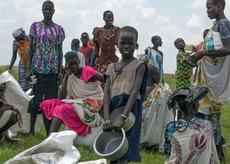 Äärimmäinen köyhyys on ongelmana esimerkiksi Etelä-Sudanissa.