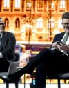 Kokoomuksen puheenjohtaja Petteri Orpo ja SDP:n puheenjohtaja Antti Lindtman.