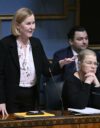 Sosiaali- ja terveysministeri Kaisa Juuso (ps.) antoi kansalaisten kuulla kunniansa Lapin-vierailullaan.