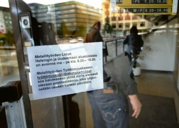 Metallin työttömyyskassa on pahasti ruuhkautunut.