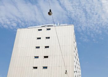 Noin 44 prosenttia asunnoista on kerrostaloissa.