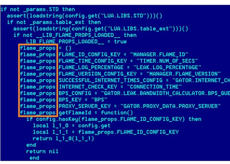 Flame-ohjelmaa ruudulla venäläisen tietoturvayhtiön Kaspersky Labin välittämässä kuvassa.