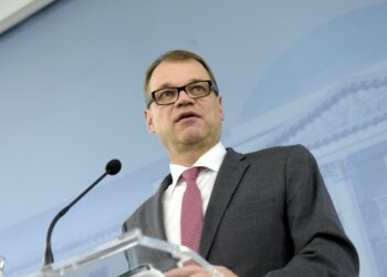 Pääministeri Juha Sipilä.