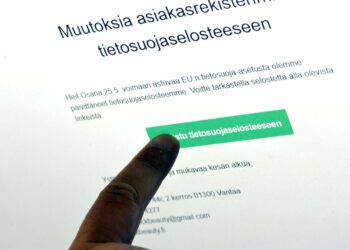 EU:n tietosuojalainsäädäntö (GDPR) astuu voimaan perjantaina 25. toukokuuta. Parturiliikkeen tiedote liittyen EU:n uuteen tietosuoja-asetukseen.