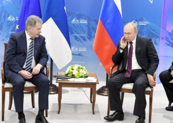 Presidenttien Sauli Niinistön ja Vladimir Putinin edellinen tapaaminen oli huhtikuussa 2019 Pietarissa.