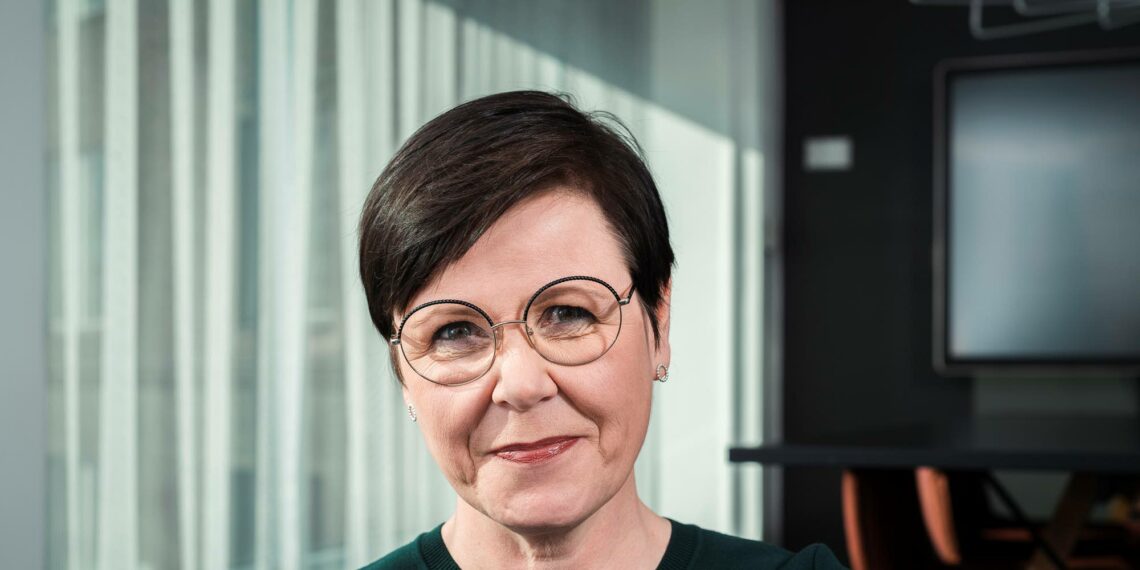 SAK:n vara­puheenjohtaja Katja Syvärinen.