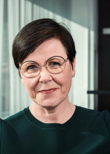 SAK:n vara­puheenjohtaja Katja Syvärinen.