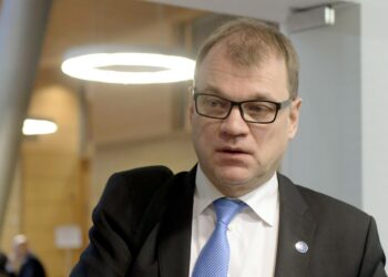 Pääministeri Juha Sipilä.
